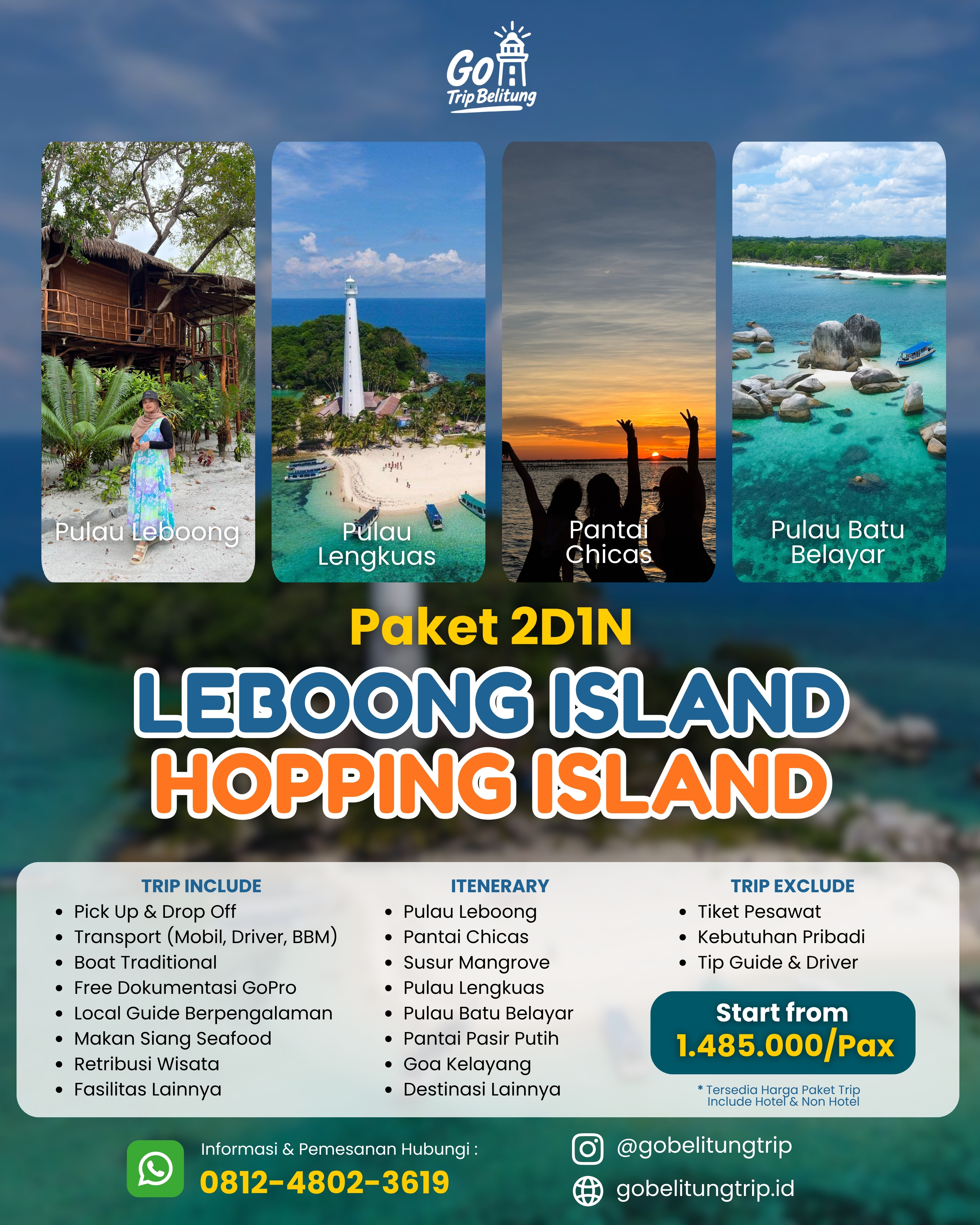Leboong Hopping Island